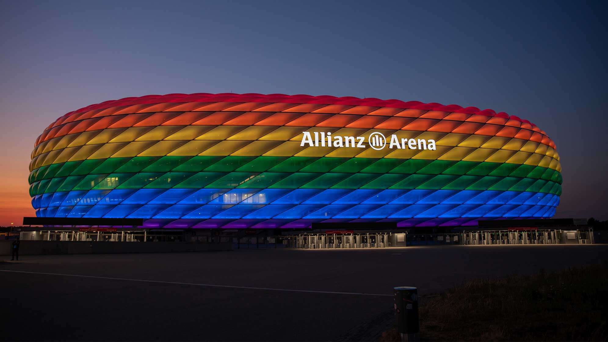 Allianz Arena Stadium in Munich, venue for UEFA Champions League Final 2025