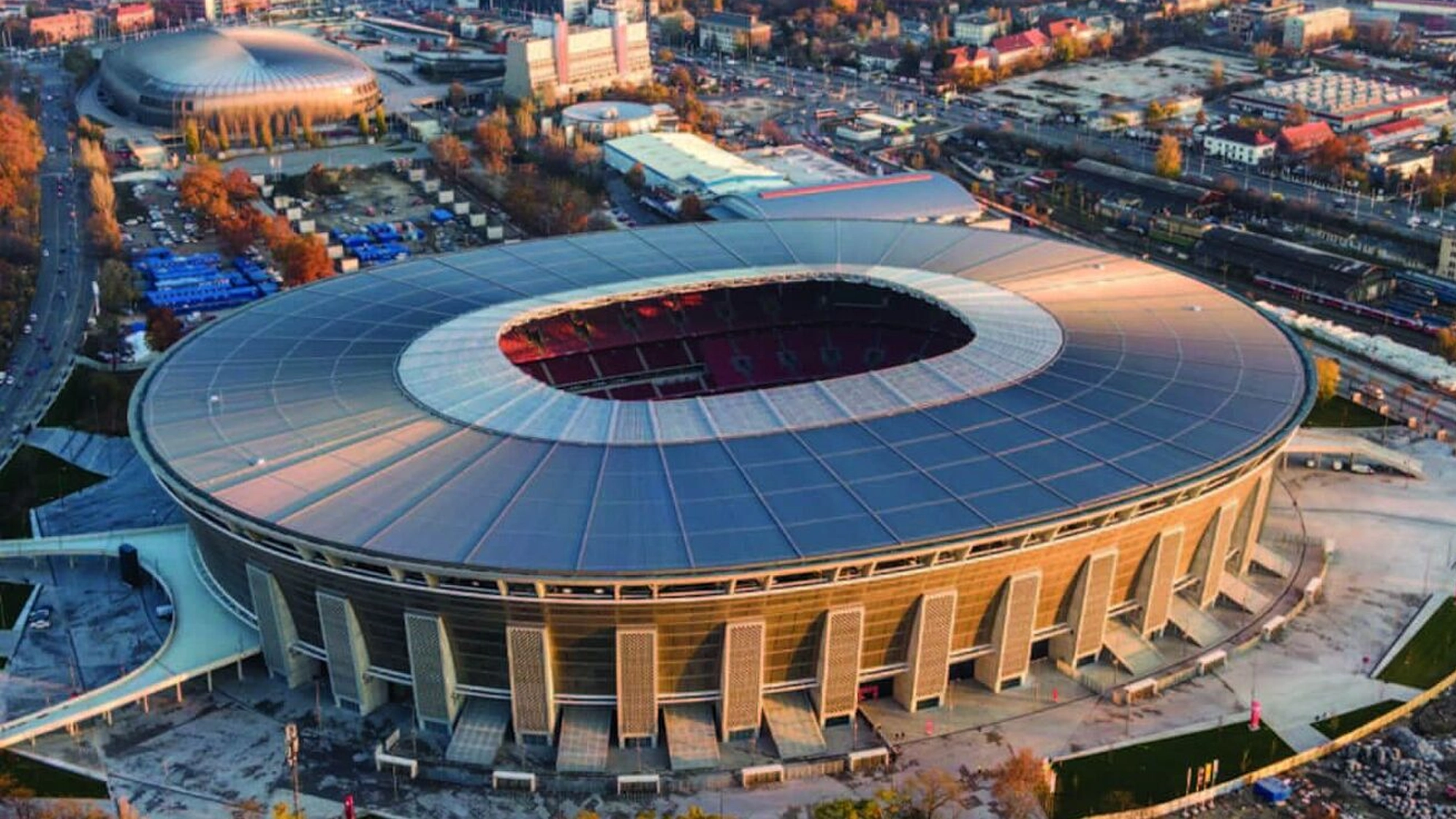 Puskás Aréna - UEFA Champions League Final 2026 Venue Puskás Aréna Stadium in Budapest, venue for UEFA Champions League Final 2026